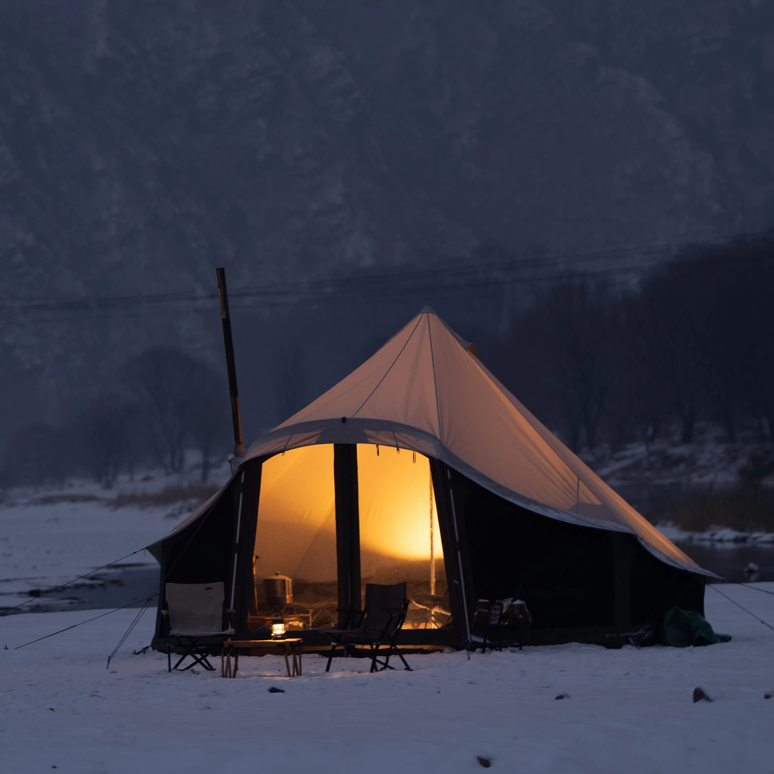 KHAN LIGHT 400/500 Canvas Bell Tent